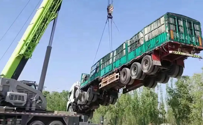 东城区道路脱困救援案例